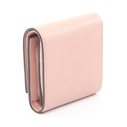 ホースビット 二つ折り財布 レザー ピンク グッチ 財布・小物 GUCCI