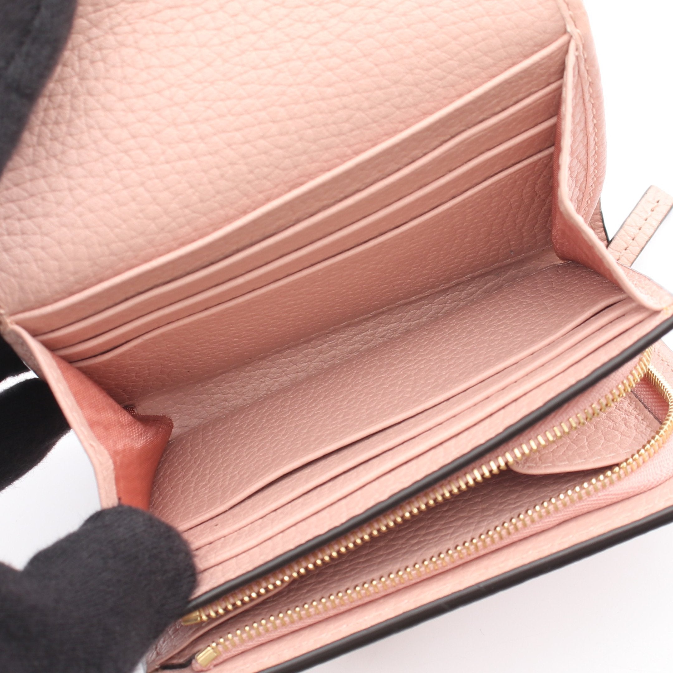 ホースビット 二つ折り財布 レザー ピンク グッチ – RECLO