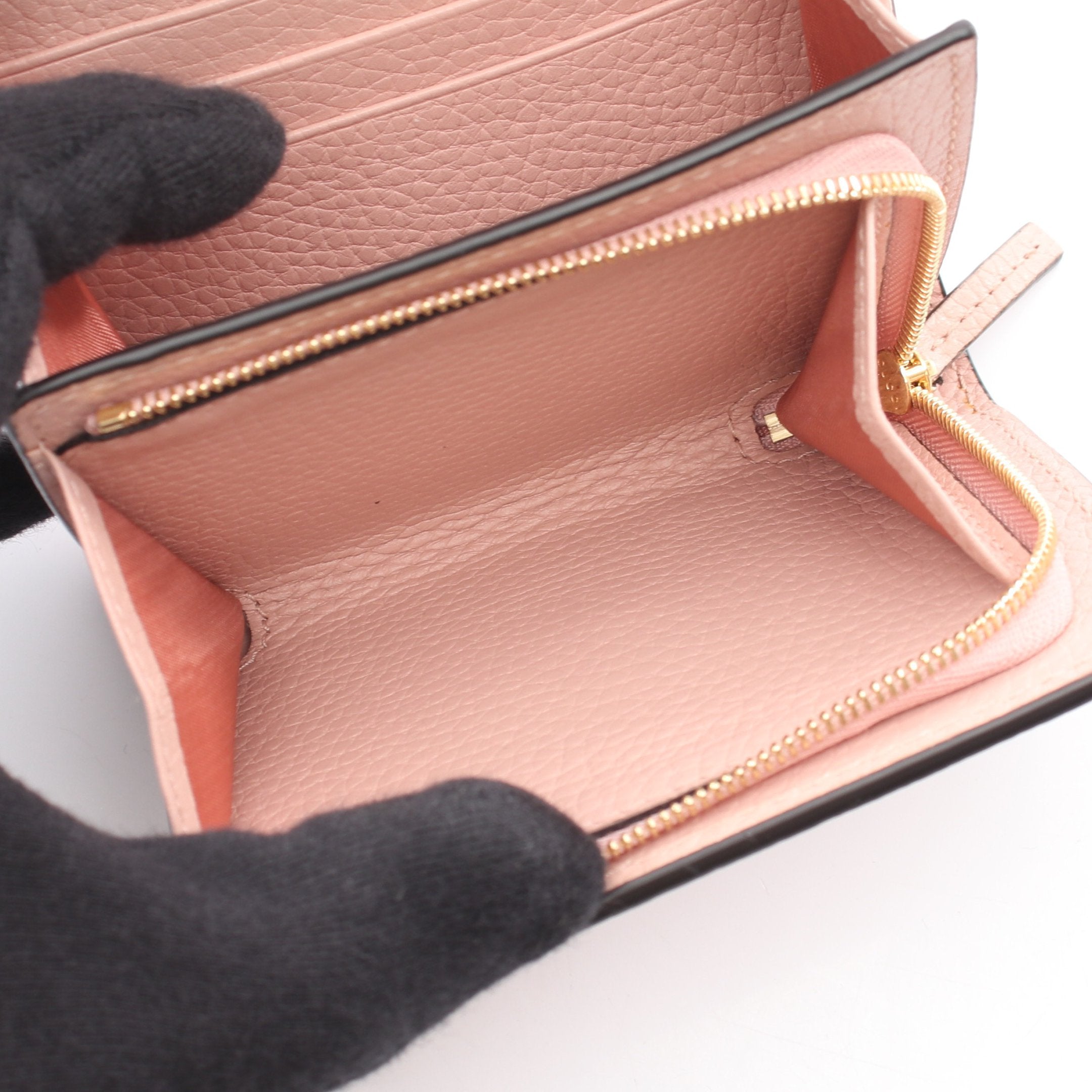 ホースビット 二つ折り財布 レザー ピンク グッチ – RECLO