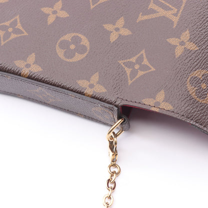 ポシェット フェリシー モノグラム フューシャ チェーンウォレット PVC レザー ブラウン ルイヴィトン バッグ LOUIS VUITTON