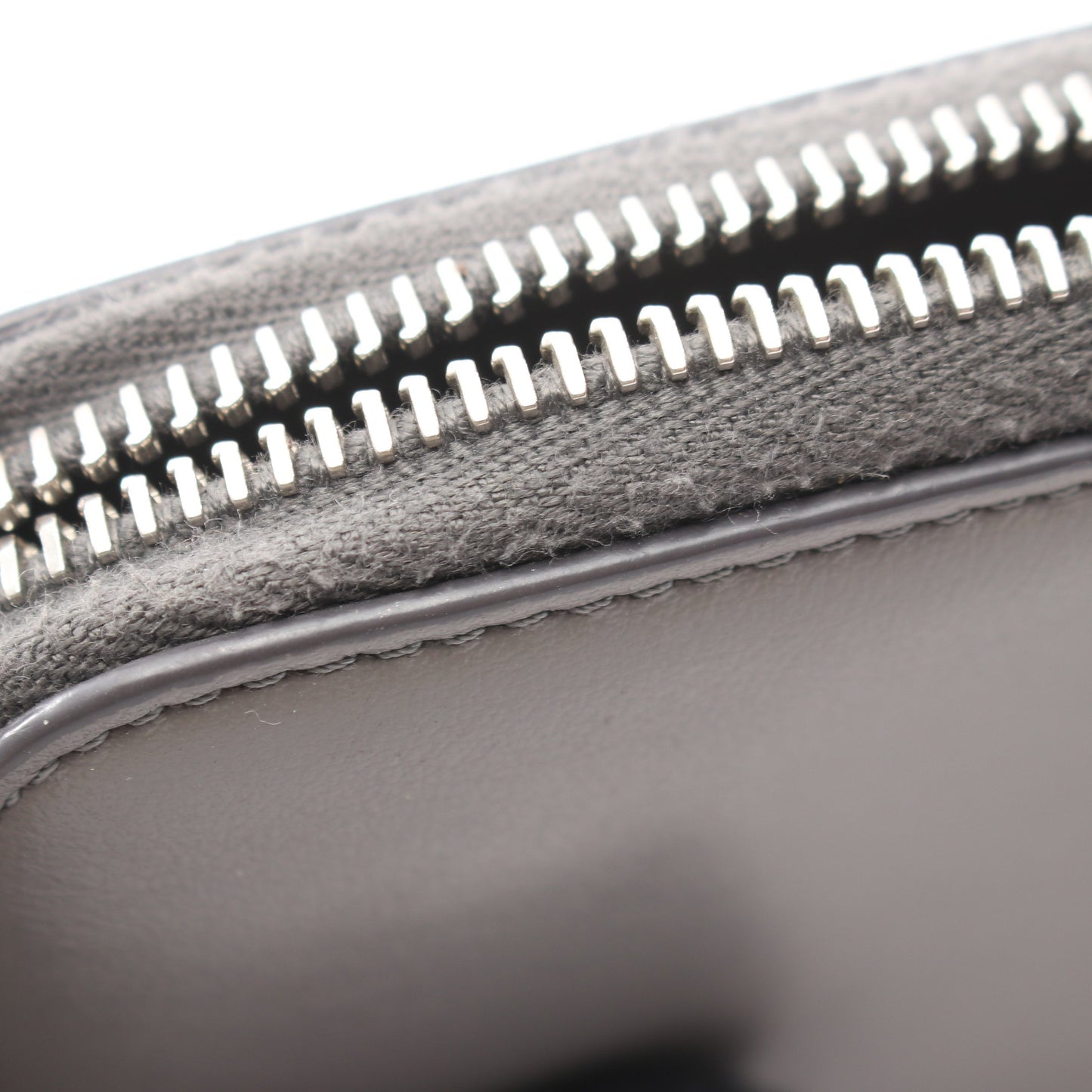 ダブルT ラウンドファスナー長財布 レザー グレー トッズ 財布・小物 TOD'S