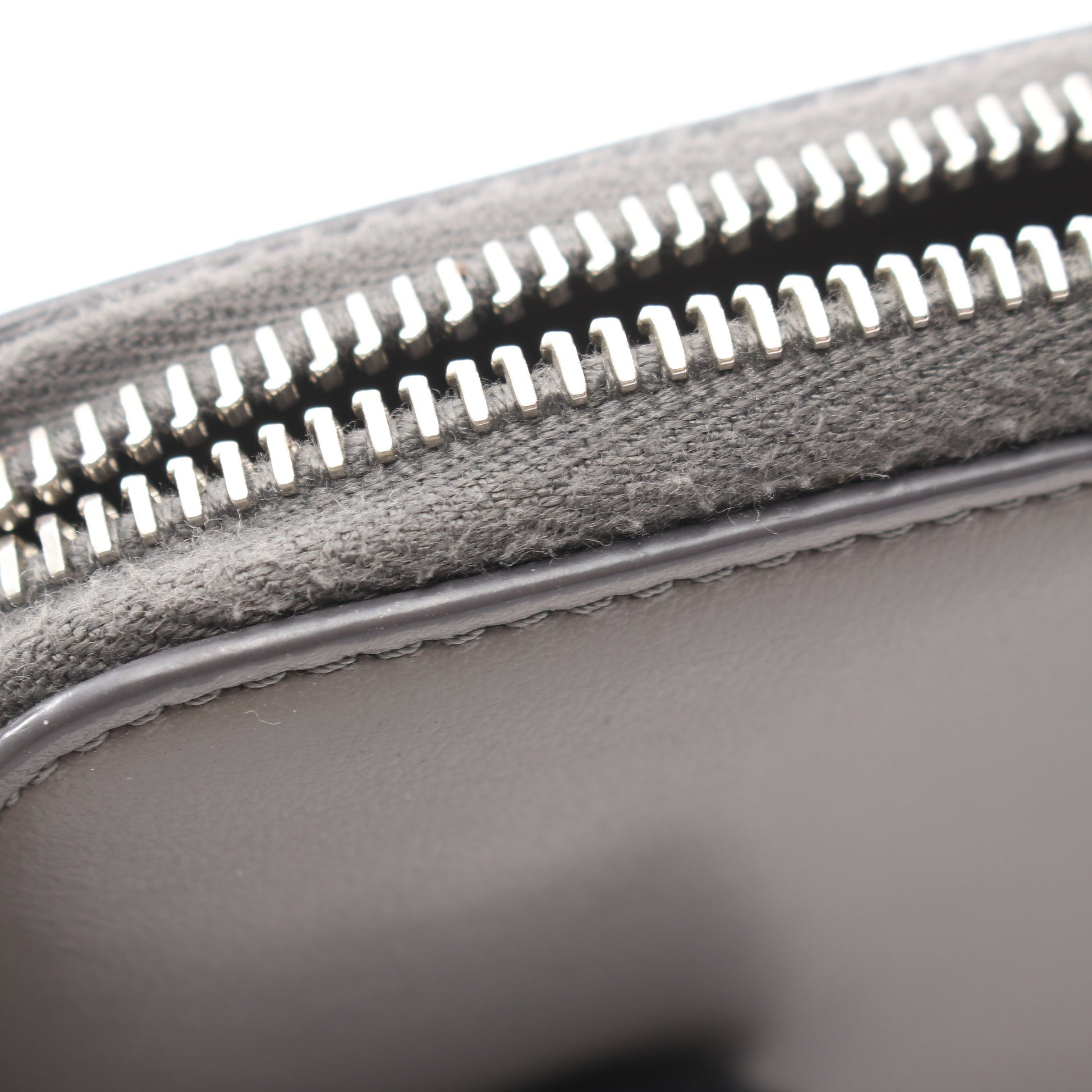 ダブルT ラウンドファスナー長財布 レザー グレー トッズ 財布・小物 TOD'S