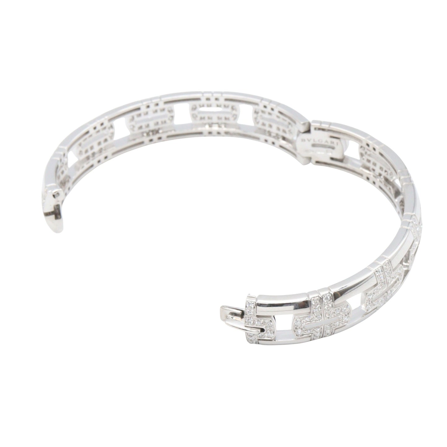 ダイヤ パレンテシ ブレスレット ブレスレット K18WG ダイヤモンド ホワイトゴールド クリア ブルガリ アクセサリー BVLGARI