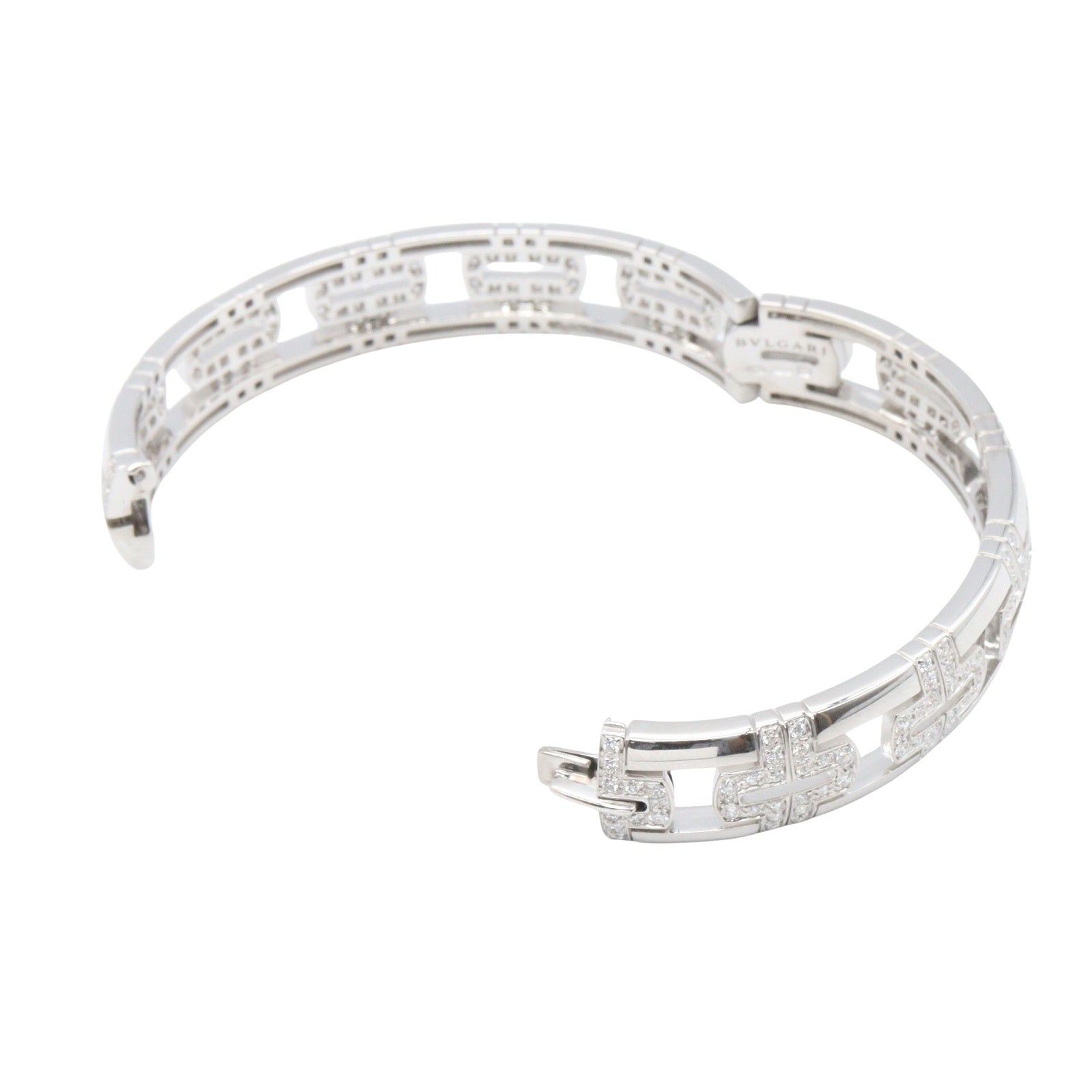 ダイヤ パレンテシ ブレスレット ブレスレット K18WG ダイヤモンド ホワイトゴールド クリア ブルガリ アクセサリー BVLGARI