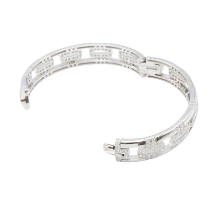 ダイヤ パレンテシ ブレスレット ブレスレット K18WG ダイヤモンド ホワイトゴールド クリア ブルガリ アクセサリー BVLGARI
