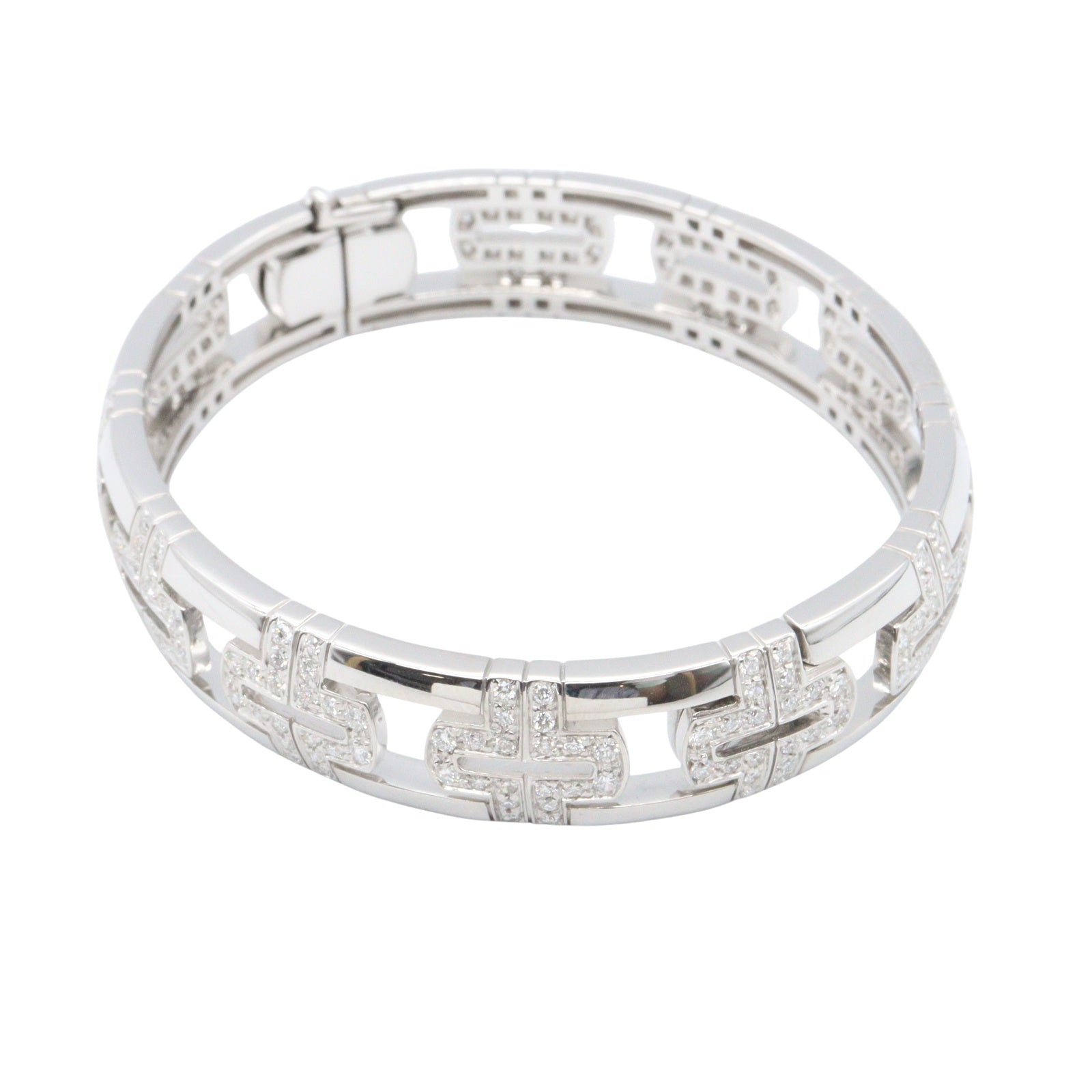 ダイヤ パレンテシ ブレスレット ブレスレット K18WG ダイヤモンド ホワイトゴールド クリア ブルガリ アクセサリー BVLGARI