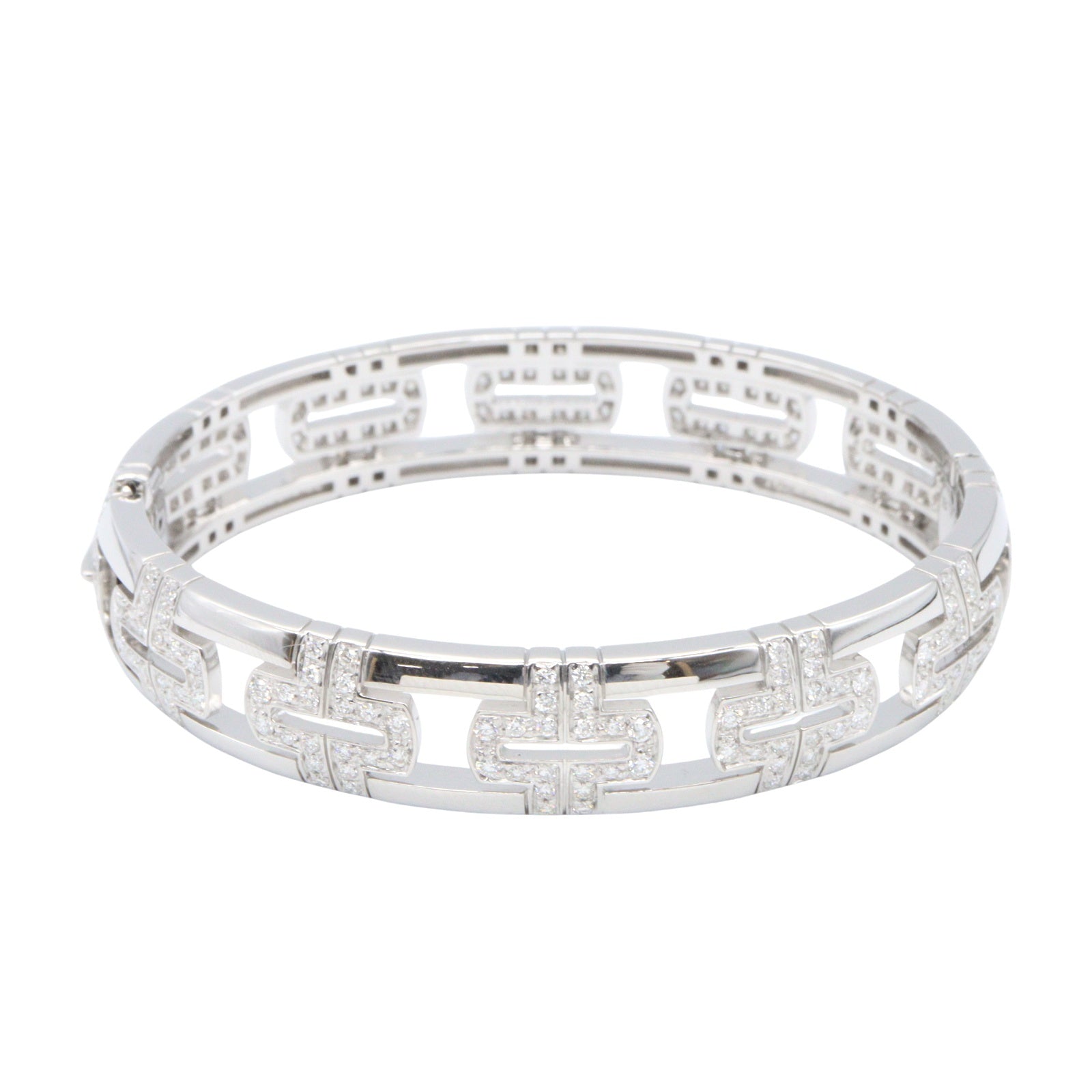 ダイヤ パレンテシ ブレスレット ブレスレット K18WG ダイヤモンド ホワイトゴールド クリア ブルガリ アクセサリー BVLGARI