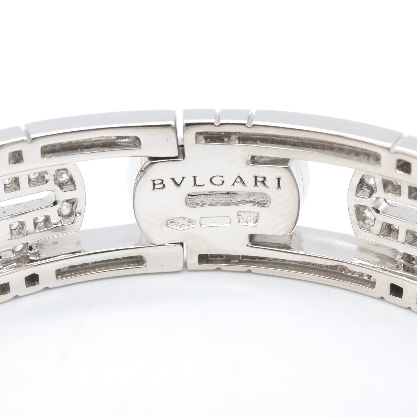 ダイヤ パレンテシ ブレスレット ブレスレット K18WG ダイヤモンド ホワイトゴールド クリア ブルガリ アクセサリー BVLGARI