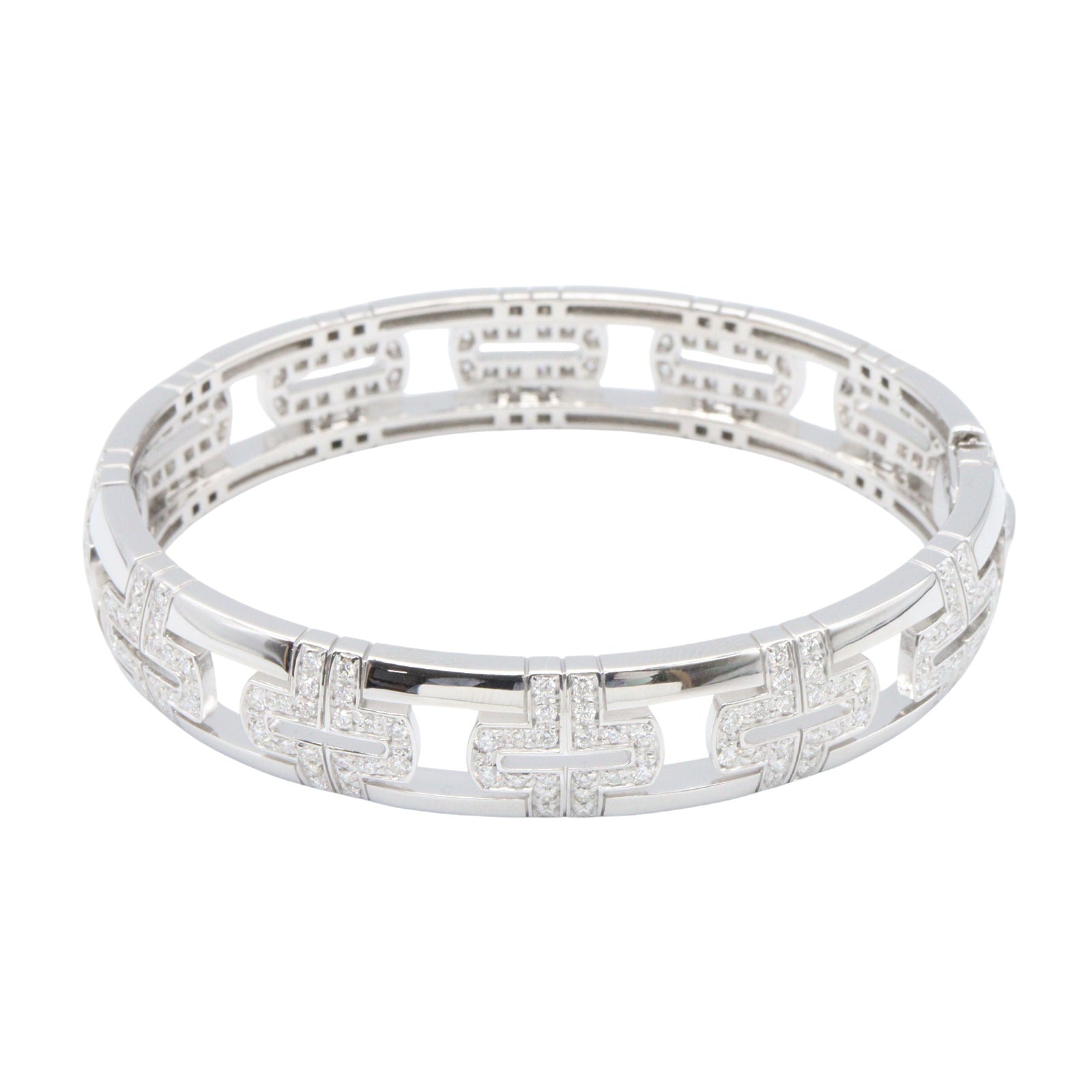 ダイヤ パレンテシ ブレスレット ブレスレット K18WG ダイヤモンド ホワイトゴールド クリア ブルガリ アクセサリー BVLGARI