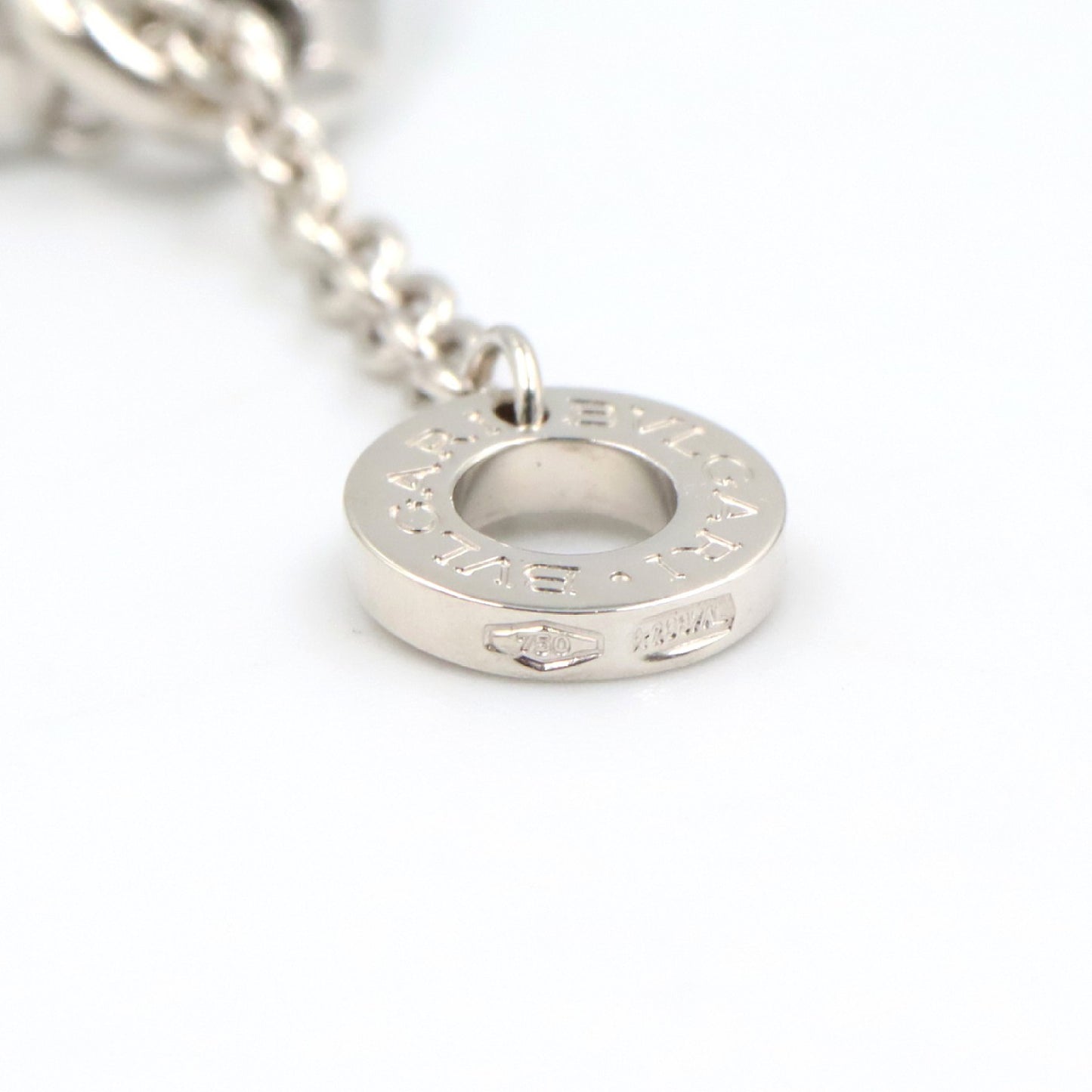 パレンテシ ネックレス ネックレス K18WG ホワイトゴールド ブルガリ アクセサリー BVLGARI