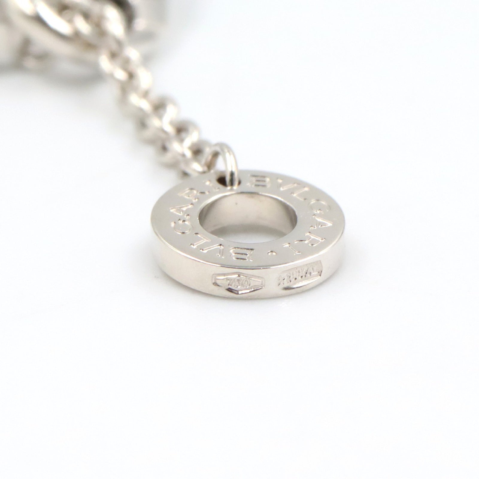 パレンテシ ネックレス ネックレス K18WG ホワイトゴールド ブルガリ アクセサリー BVLGARI