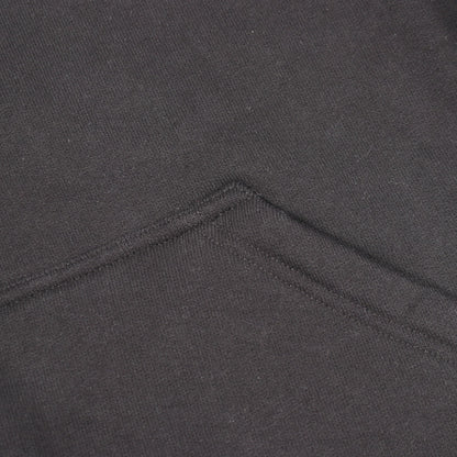 SKIWEAR フリース ジップアップ パーカー コットン ブラック バレンシアガ