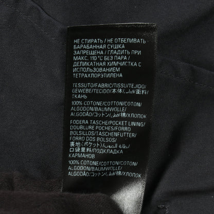 GARDE-ROBE ワイド カーゴパンツ コットン ネイビー バレンシアガ ボトムス BALENCIAGA
