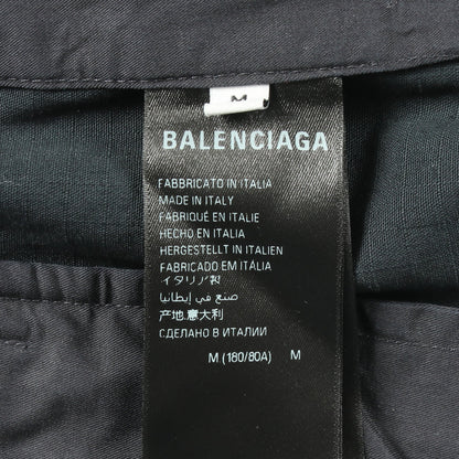 GARDE-ROBE ワイド カーゴパンツ コットン ネイビー バレンシアガ ボトムス BALENCIAGA