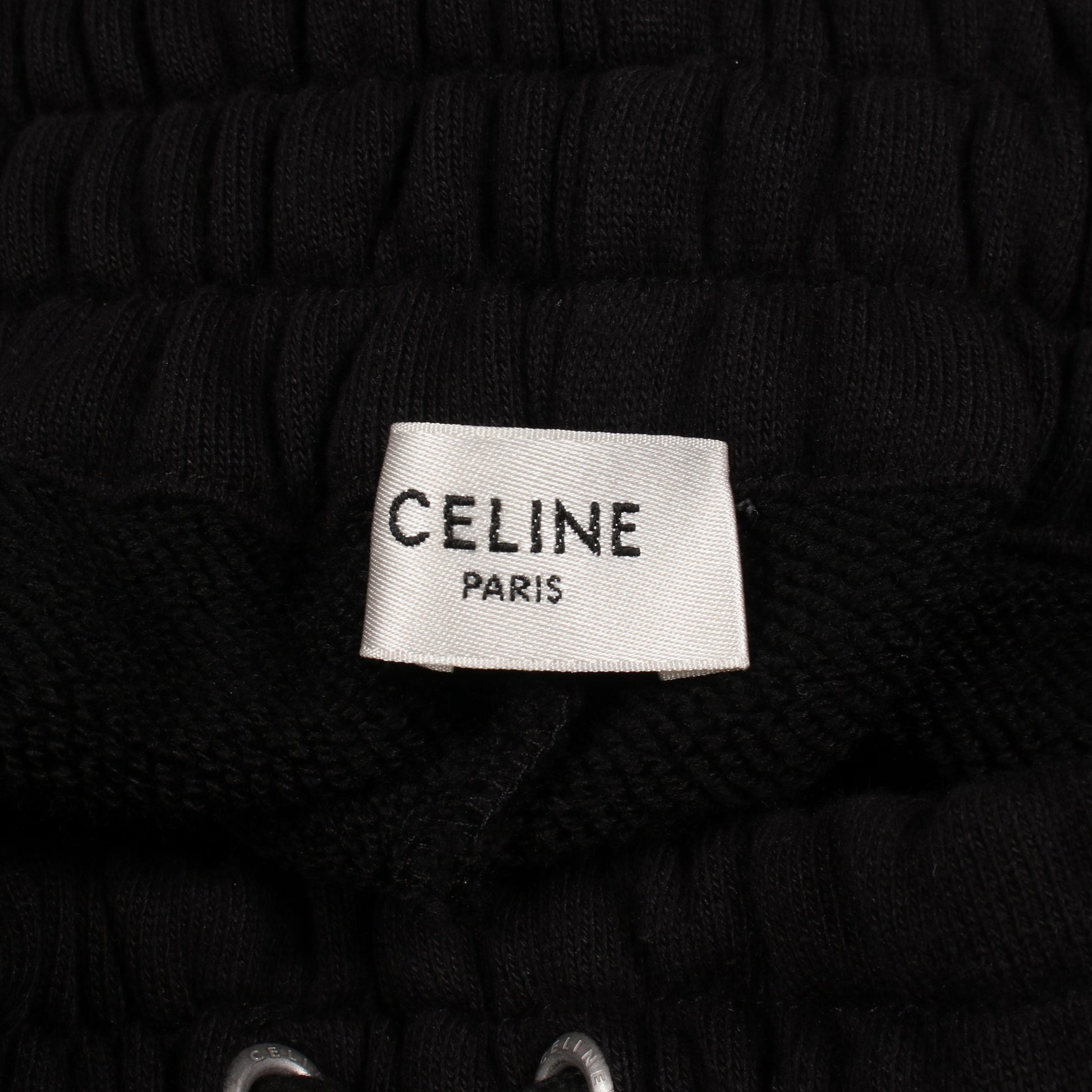 トリオンフ ジョギング スウェットパンツ コットン カシミヤ ブラック セリーヌ ボトムス CELINE