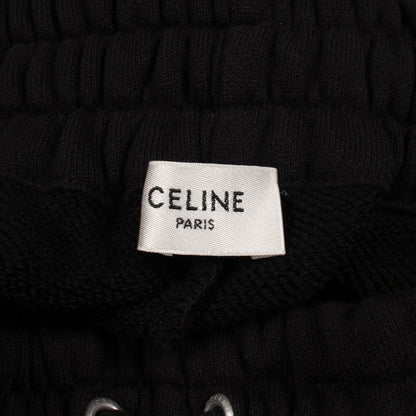 トリオンフ ジョギング スウェットパンツ コットン カシミヤ ブラック セリーヌ ボトムス CELINE