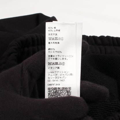 トリオンフ ジョギング スウェットパンツ コットン カシミヤ ブラック セリーヌ ボトムス CELINE