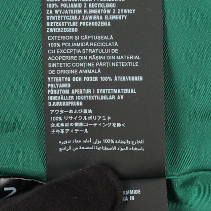 Re-Nylon 三角プレート ノースリーブ ワンピース ナイロン グリーン プラダ ワンピース PRADA
