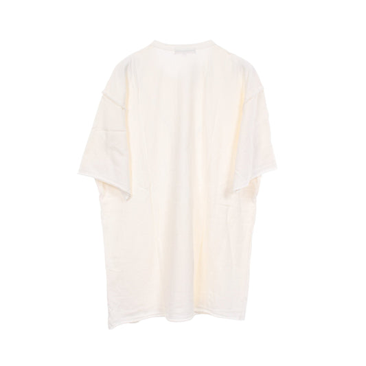 ドッキング 半袖Tシャツ コットン ホワイト コムデギャルソンオム トップス COMME des GARCONS HOMME