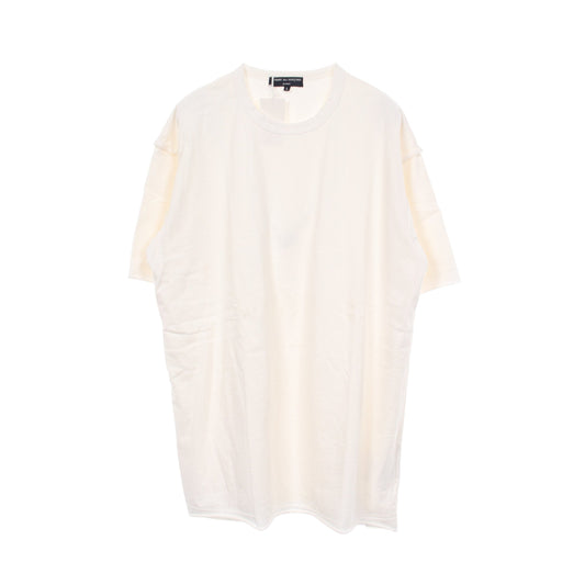 ドッキング 半袖Tシャツ コットン ホワイト コムデギャルソンオム トップス COMME des GARCONS HOMME