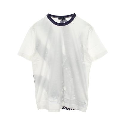 バックプリント 半袖Tシャツ コットン ホワイト ネイビー コムデギャルソンオム トップス COMME des GARCONS HOMME