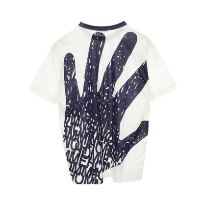 バックプリント 半袖Tシャツ コットン ホワイト ネイビー コムデギャルソンオム トップス COMME des GARCONS HOMME