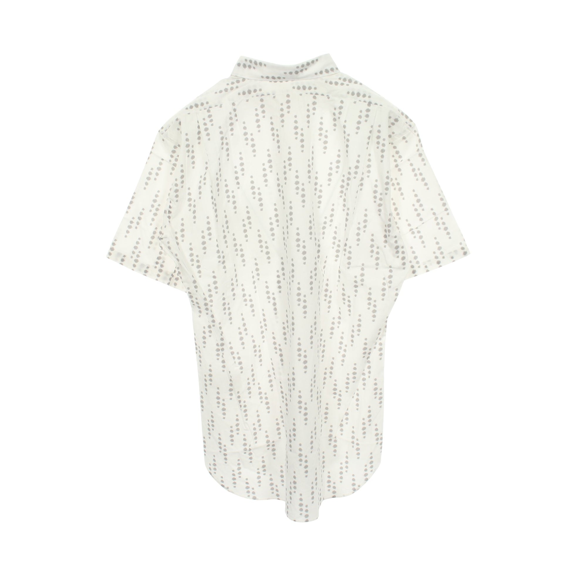 ドット 半袖 シャツ コットン ホワイト グレー コムデギャルソンシャツ トップス COMME des GARCONS SHIRT