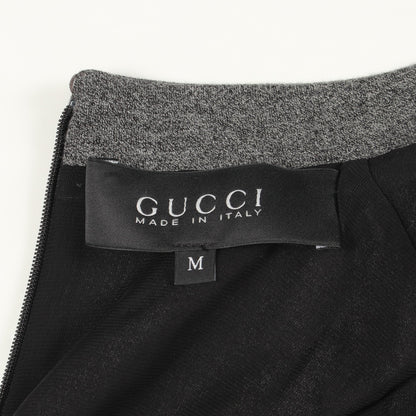 ワンピース ウール グレー グッチ ワンピース GUCCI