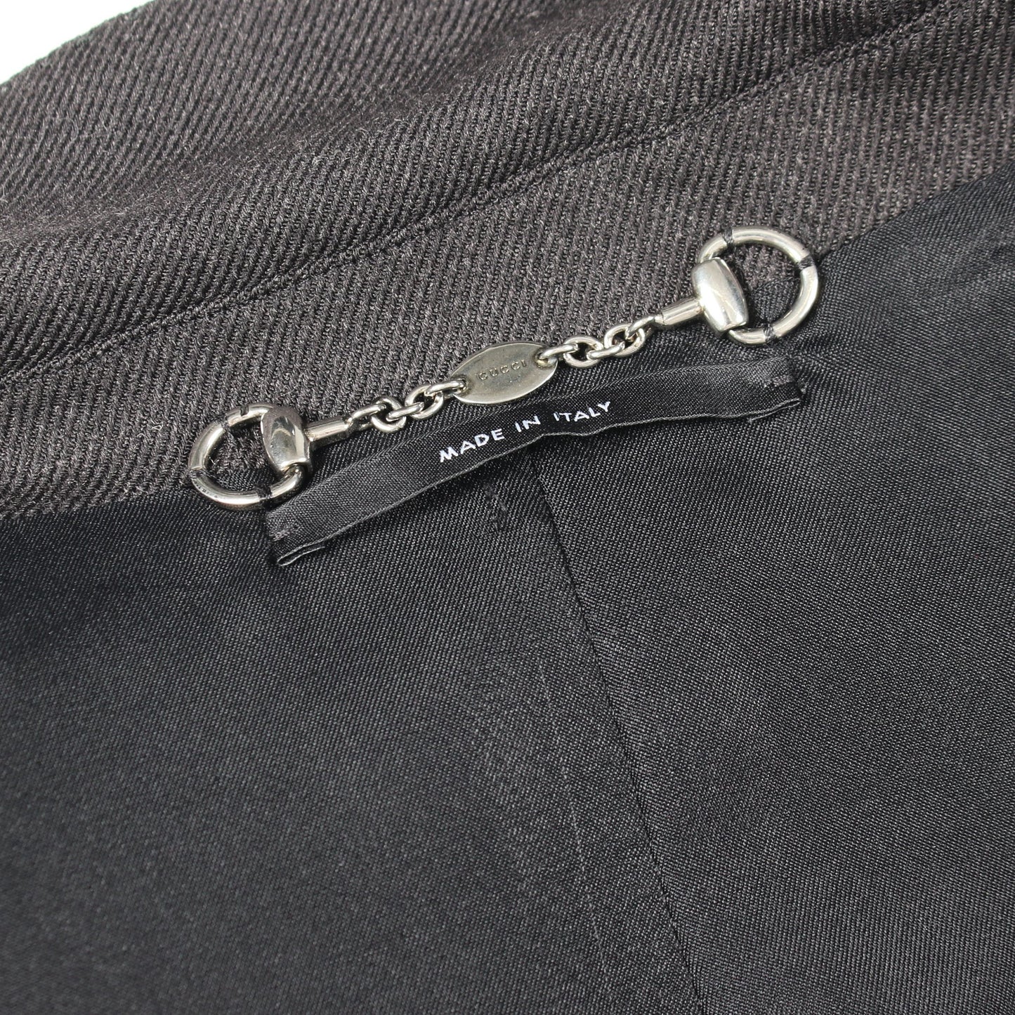 テーラードジャケット ウール ダークグレー グッチ アウター GUCCI