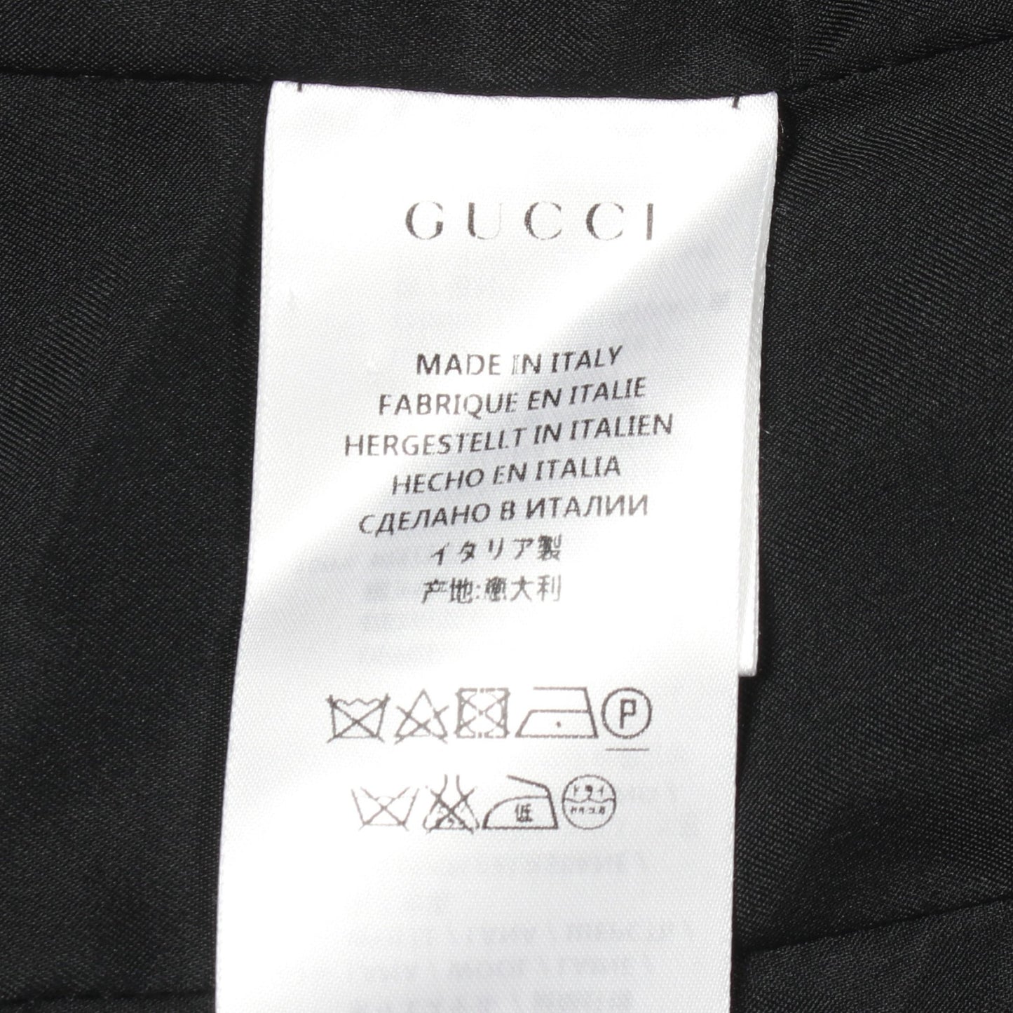 テーラードジャケット ウール ダークグレー グッチ アウター GUCCI