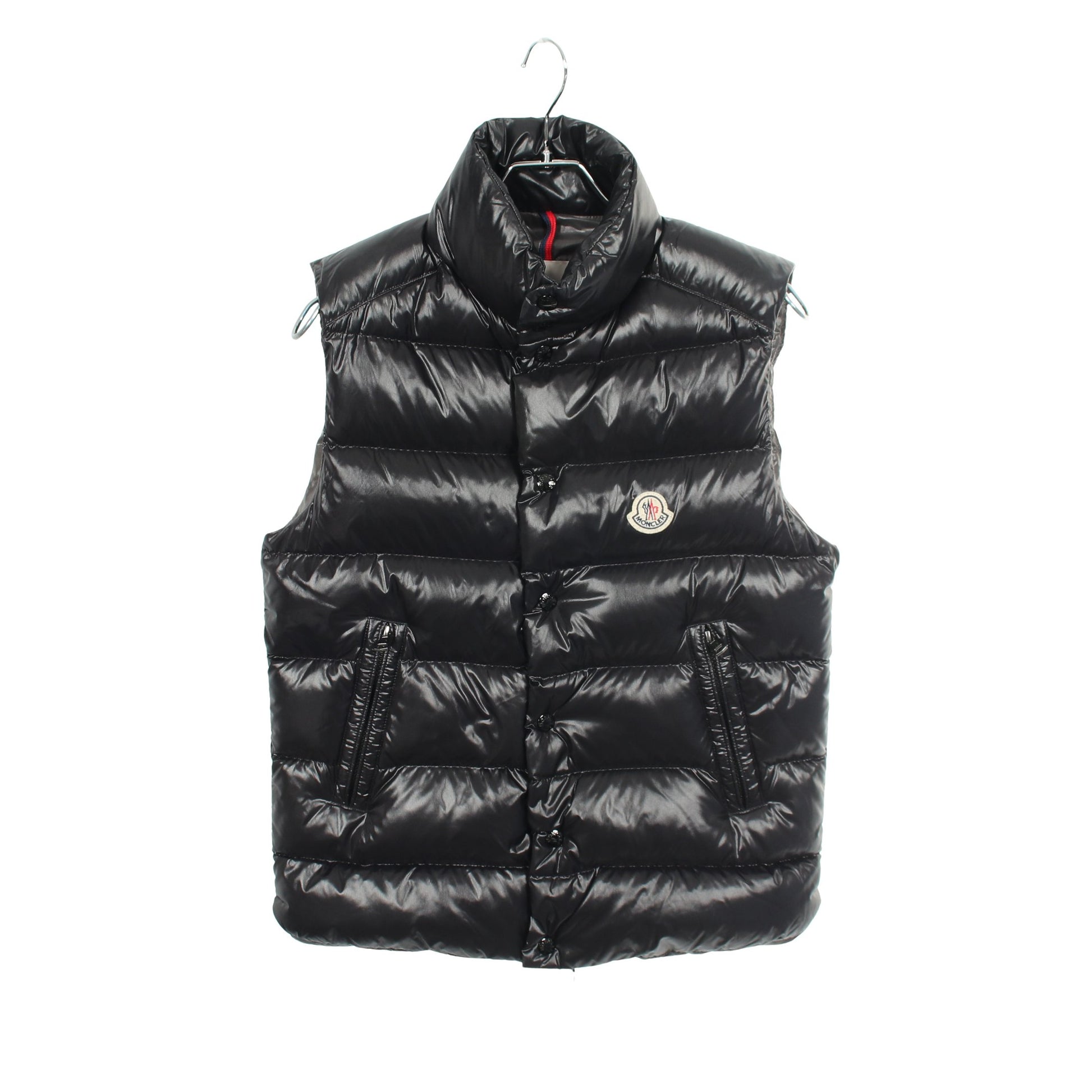 TIBB ダウンベスト ナイロン ブラック モンクレール アウター MONCLER