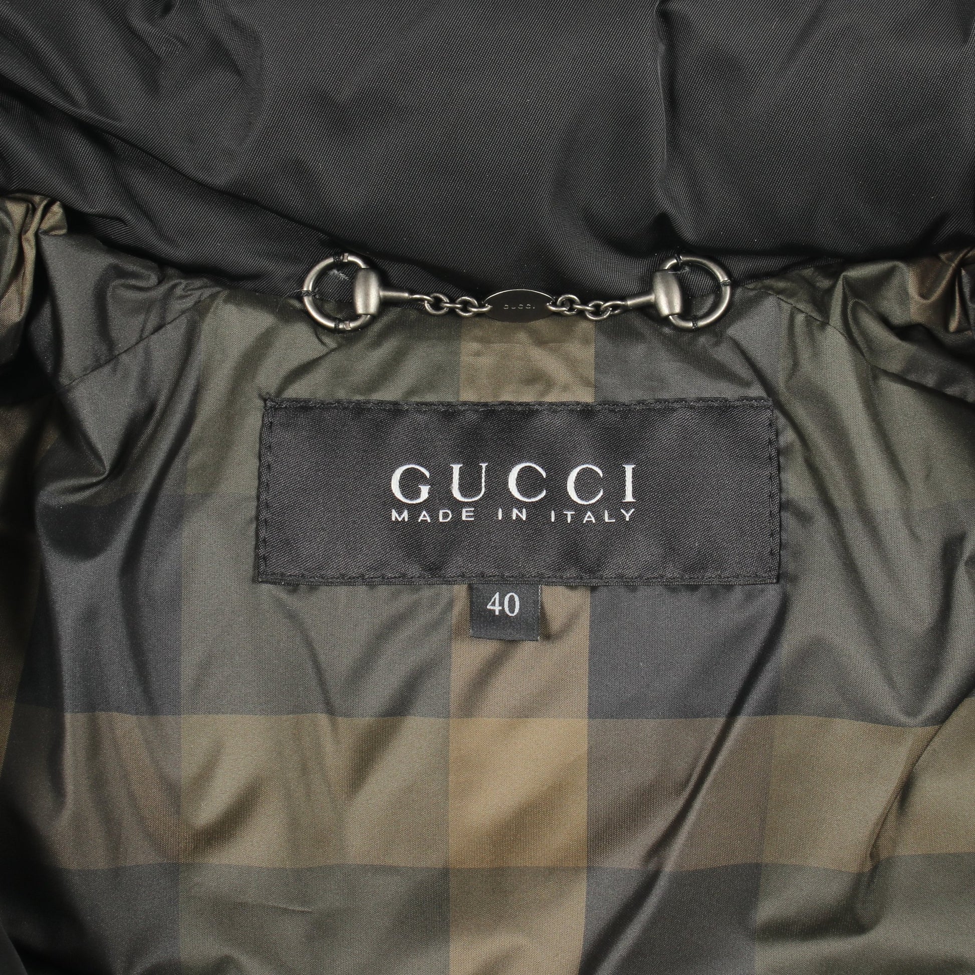 ダウンジャケット ブラック グッチ アウター GUCCI