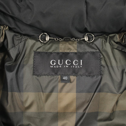 ダウンジャケット ブラック グッチ アウター GUCCI