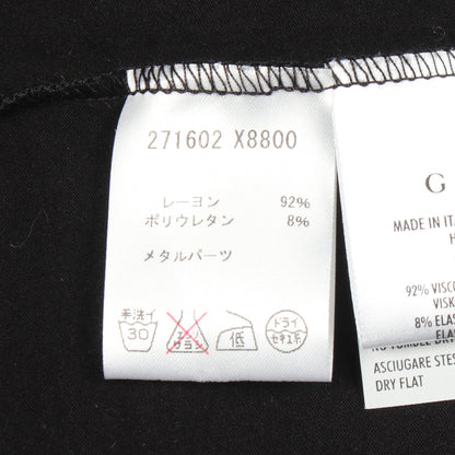 インターロッキングG 半袖Tシャツ レーヨン ブラック グッチ トップス GUCCI