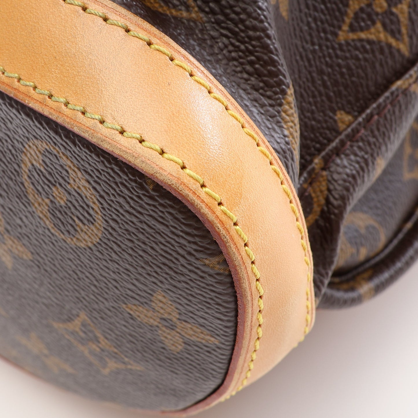サックアド ボスフォール モノグラム バックパック リュックサック PVC レザー ブラウン ルイヴィトン バッグ LOUIS VUITTON