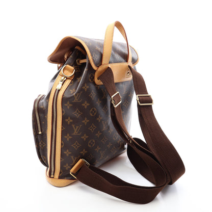 サックアド ボスフォール モノグラム バックパック リュックサック PVC レザー ブラウン ルイヴィトン バッグ LOUIS VUITTON