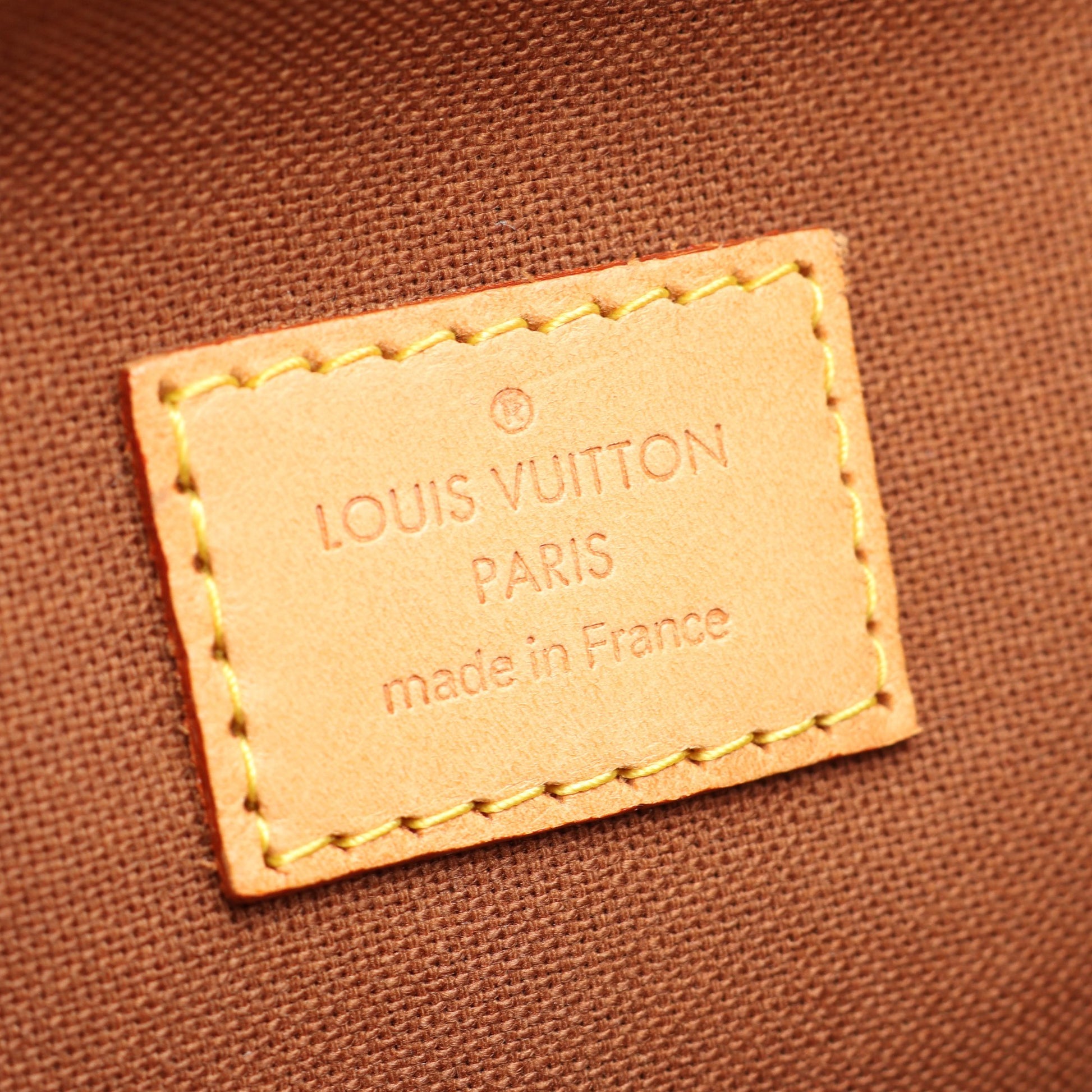 サックアド ボスフォール モノグラム バックパック リュックサック PVC レザー ブラウン ルイヴィトン バッグ LOUIS VUITTON