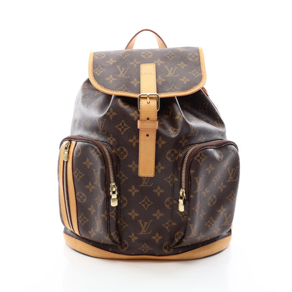 サックアド ボスフォール モノグラム バックパック リュックサック PVC レザー ブラウン ルイヴィトン バッグ LOUIS VUITTON