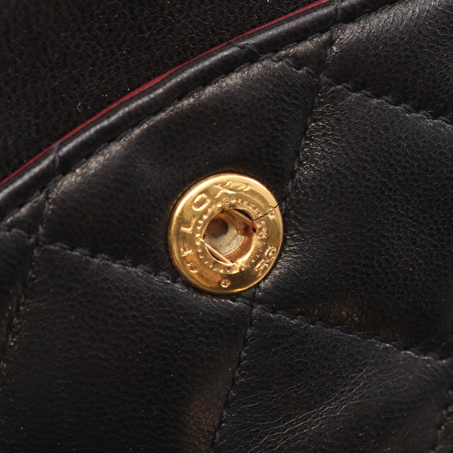 マトラッセ Wフラップ Wチェーンショルダーバッグ ラムスキン ブラック ゴールド金具 シャネル バッグ CHANEL