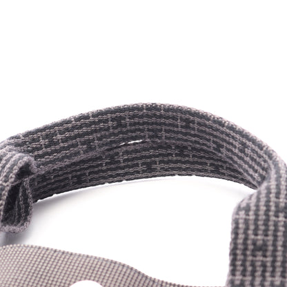 エールラインMM ハンドバッグ トートバッグ ナイロンキャンバス ダークグレー シルバー金具 エルメス バッグ HERMES