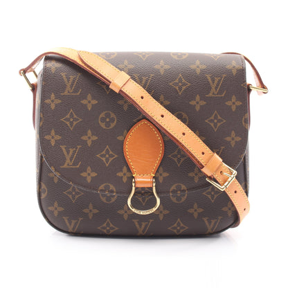 サンクルーGM モノグラム ショルダーバッグ PVC レザー ブラウン ルイヴィトン バッグ LOUIS VUITTON