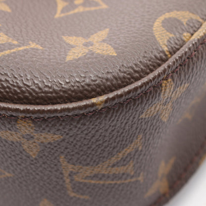 サンクルーGM モノグラム ショルダーバッグ PVC レザー ブラウン ルイヴィトン バッグ LOUIS VUITTON