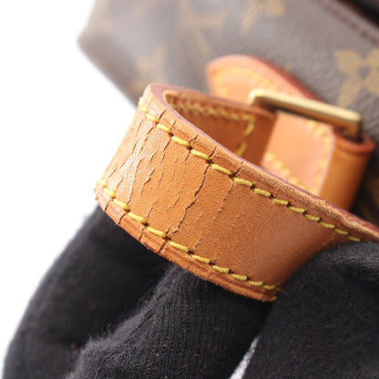 サンクルーGM モノグラム ショルダーバッグ PVC レザー ブラウン ルイヴィトン バッグ LOUIS VUITTON