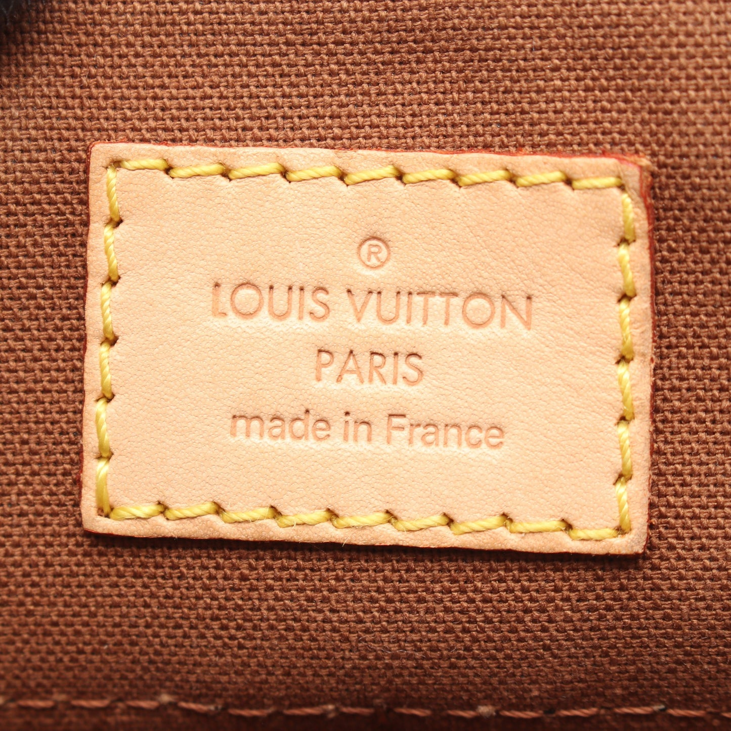 ポパンクール ロン モノグラム ショルダーバッグ PVC レザー ブラウン ルイヴィトン バッグ LOUIS VUITTON