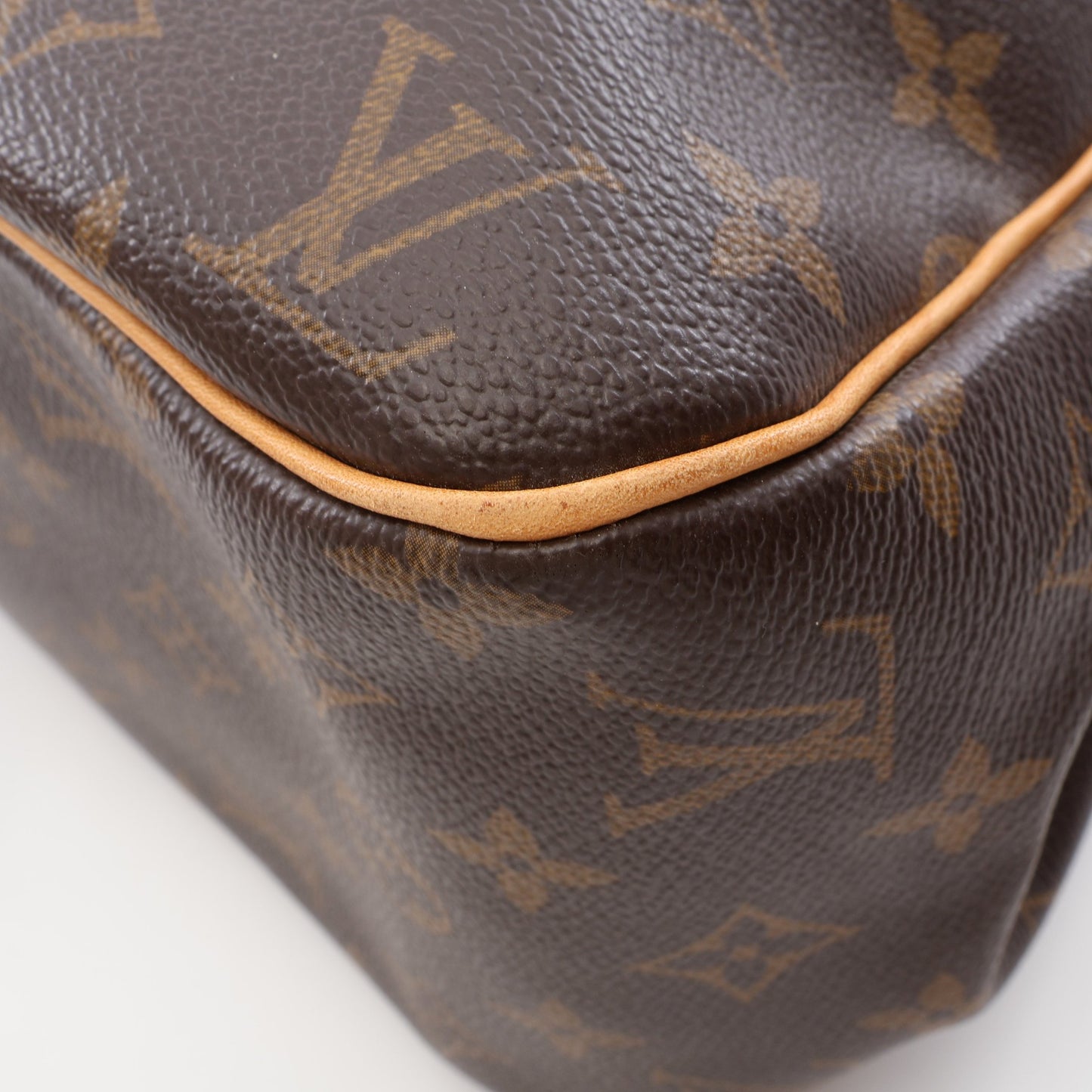 バティニョール オリゾンタル モノグラム ショルダーバッグ PVC レザー ブラウン ルイヴィトン バッグ LOUIS VUITTON