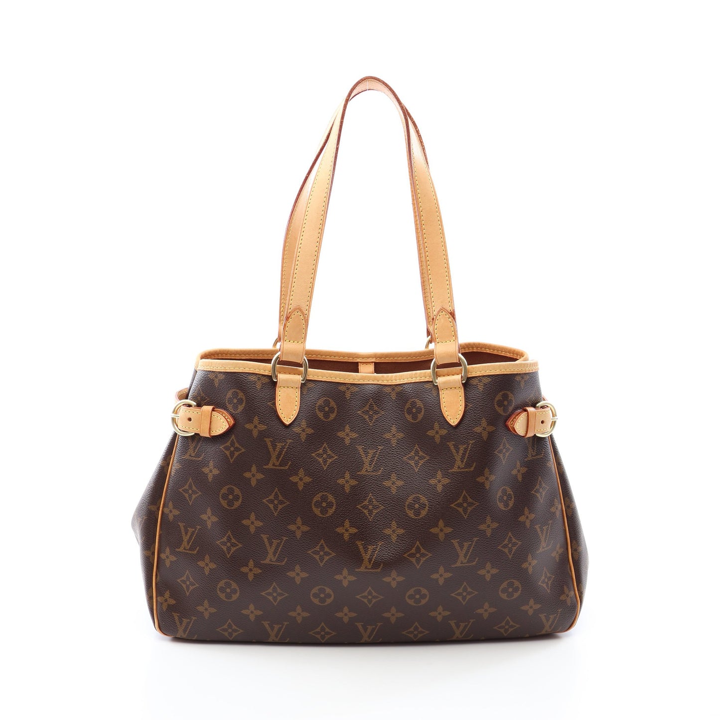 バティニョール オリゾンタル モノグラム ショルダーバッグ PVC レザー ブラウン ルイヴィトン バッグ LOUIS VUITTON