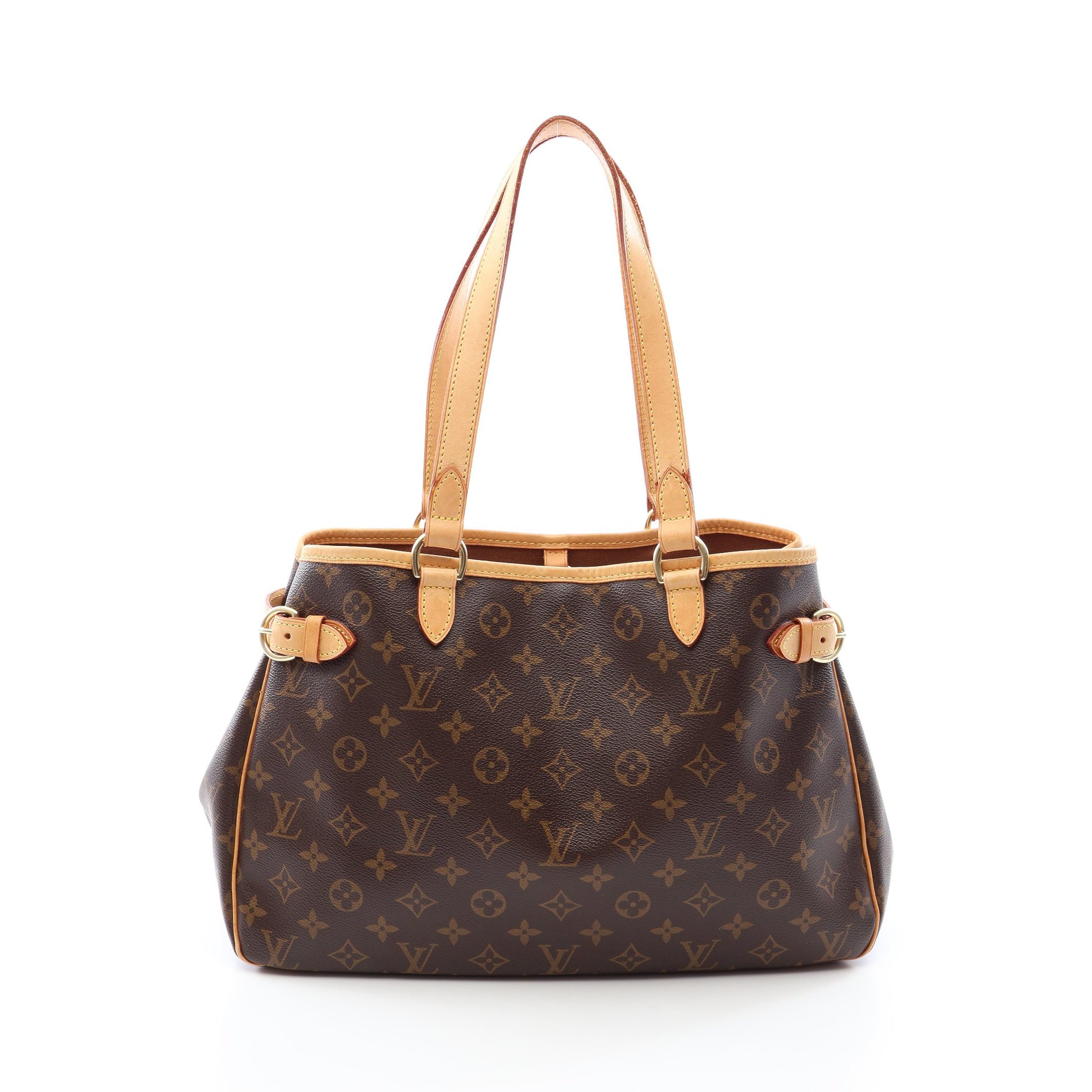 バティニョール オリゾンタル モノグラム ショルダーバッグ PVC レザー ブラウン ルイヴィトン バッグ LOUIS VUITTON
