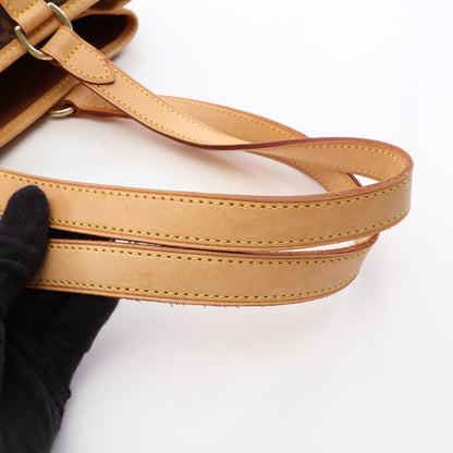 バティニョール オリゾンタル モノグラム ショルダーバッグ PVC レザー ブラウン ルイヴィトン バッグ LOUIS VUITTON