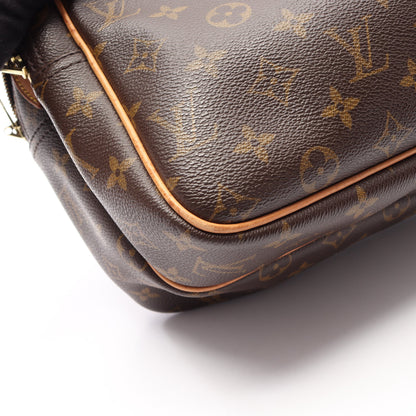 リポーターGM モノグラム ショルダーバッグ PVC レザー ブラウン ルイヴィトン バッグ LOUIS VUITTON
