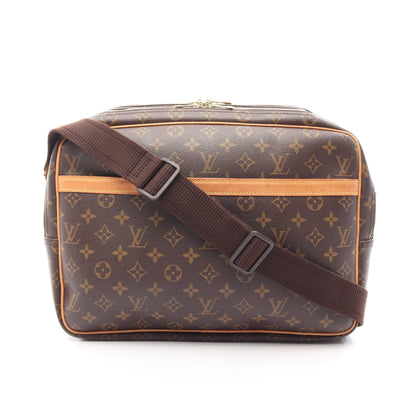 リポーターGM モノグラム ショルダーバッグ PVC レザー ブラウン ルイヴィトン バッグ LOUIS VUITTON